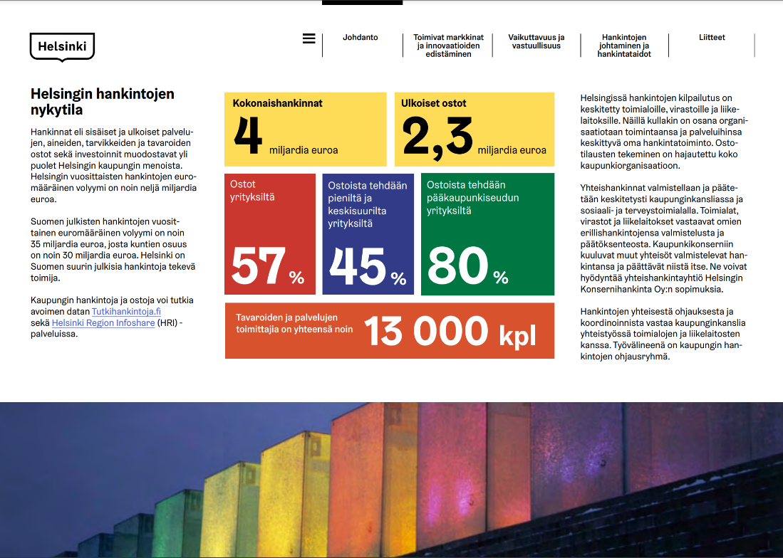 Hkin kaupungin hankintastrategia
